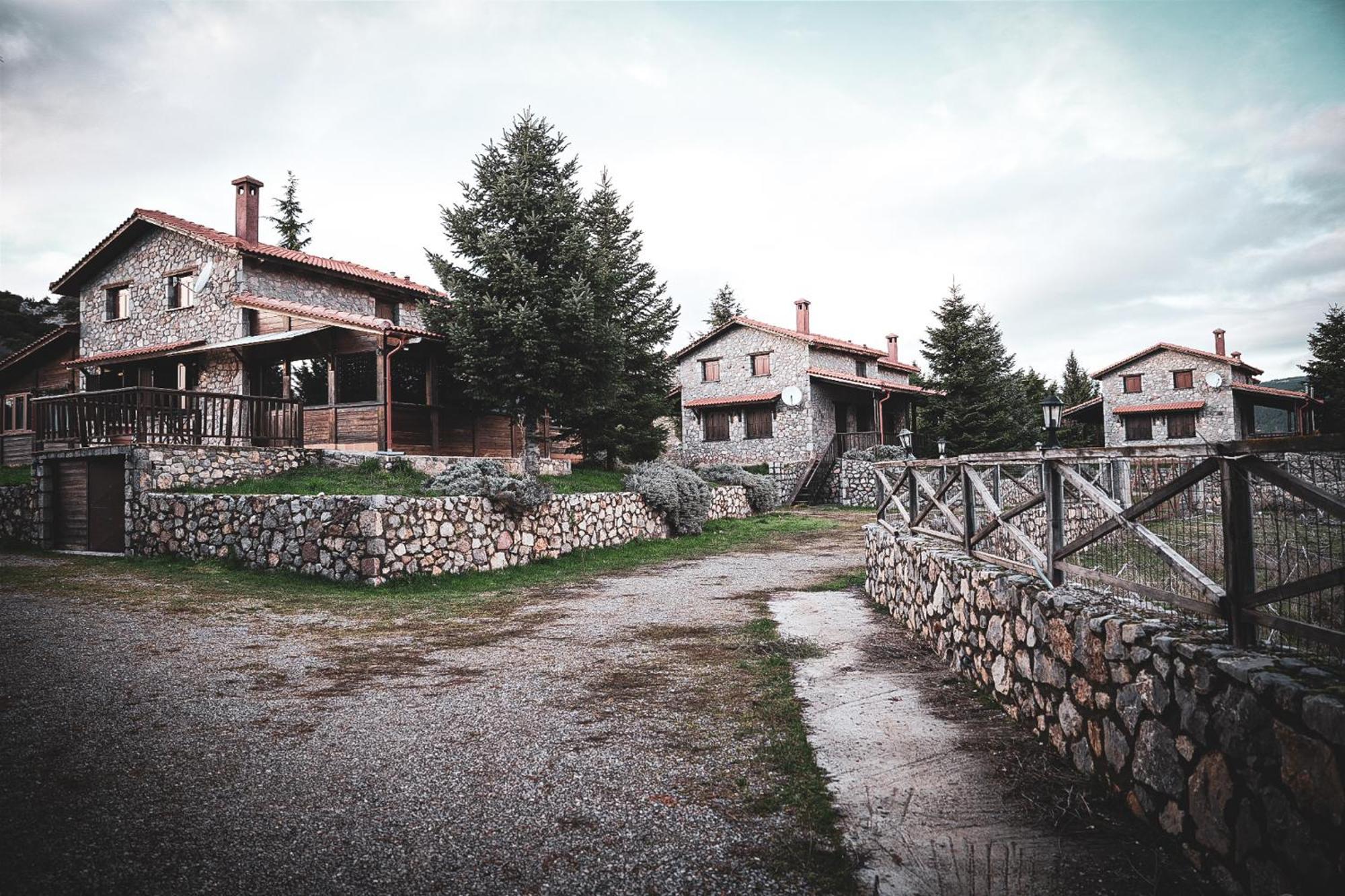 Mont Valley Boutique Chalets Arachova Esterno foto